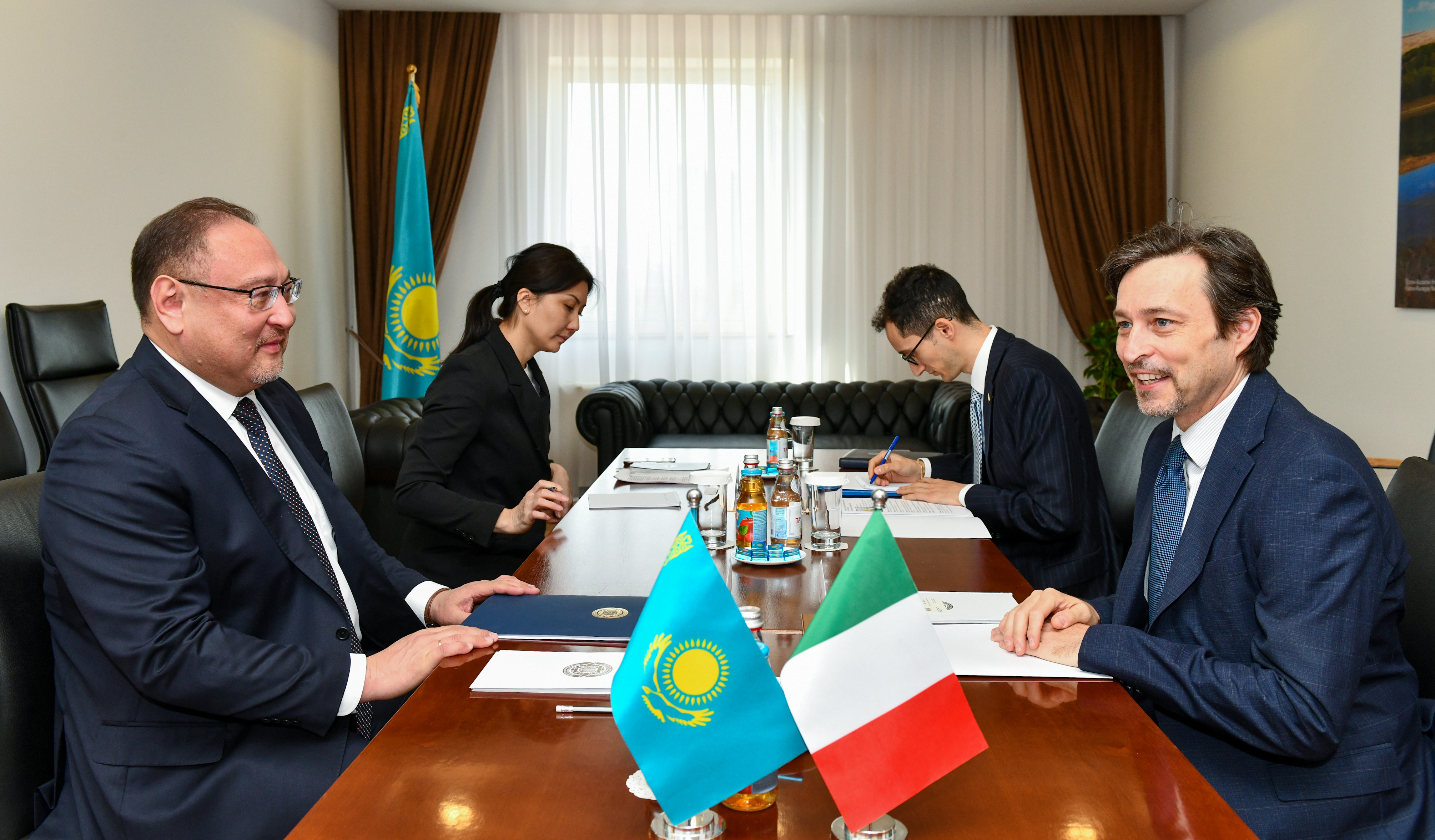 О встрече в МИД с Послом Италии в Казахстане
