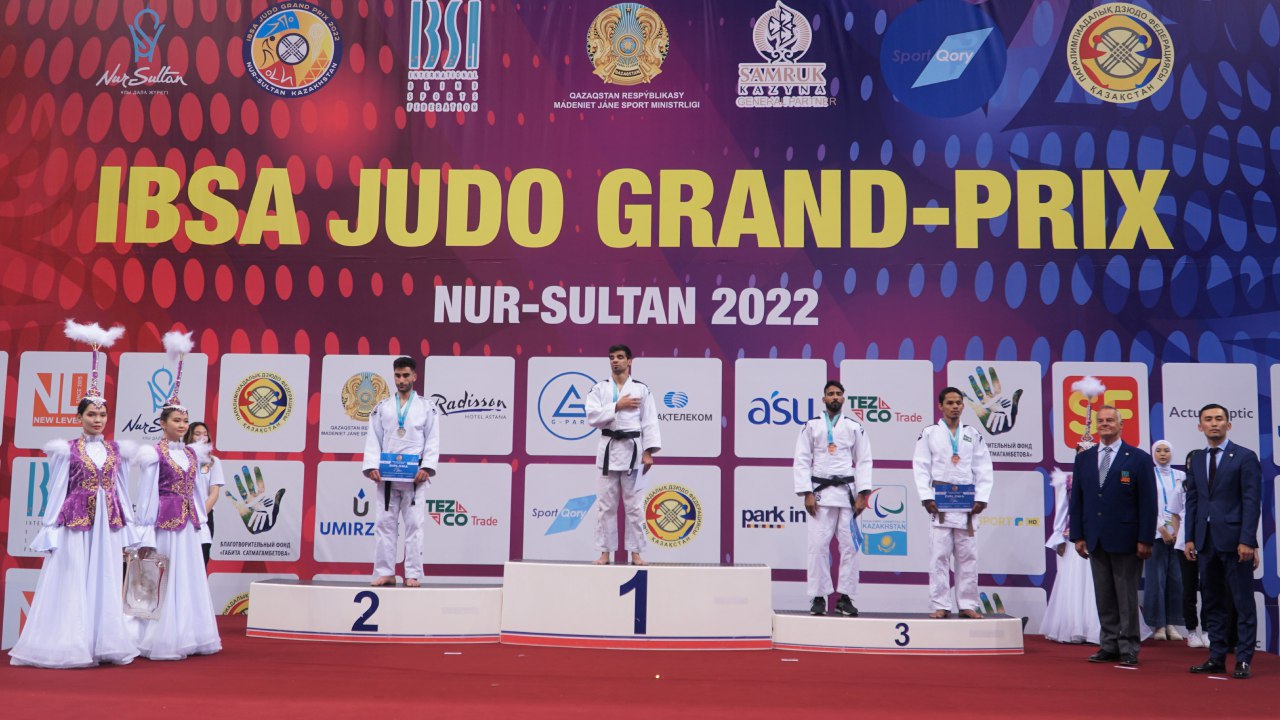 Турнир по пара дзюдо «Гран-При IBSA Нур-Султан-2022» проходит в столице