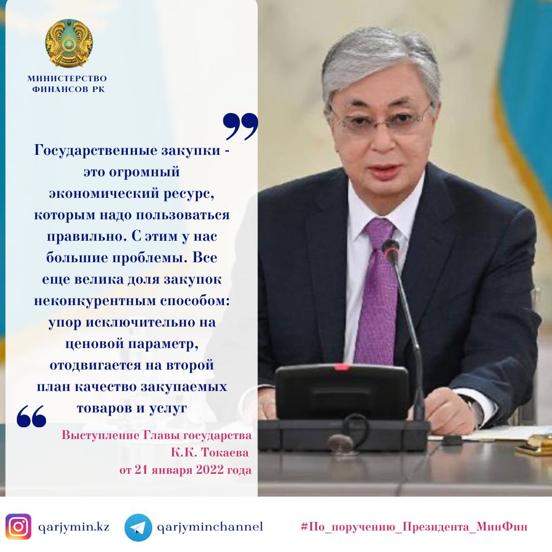 Меры по реализации поручений Главы государства