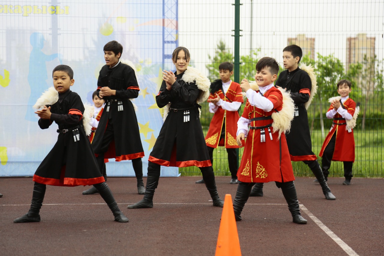 Спортивная эстафета среди особенных детей прошла в Нур-Султане