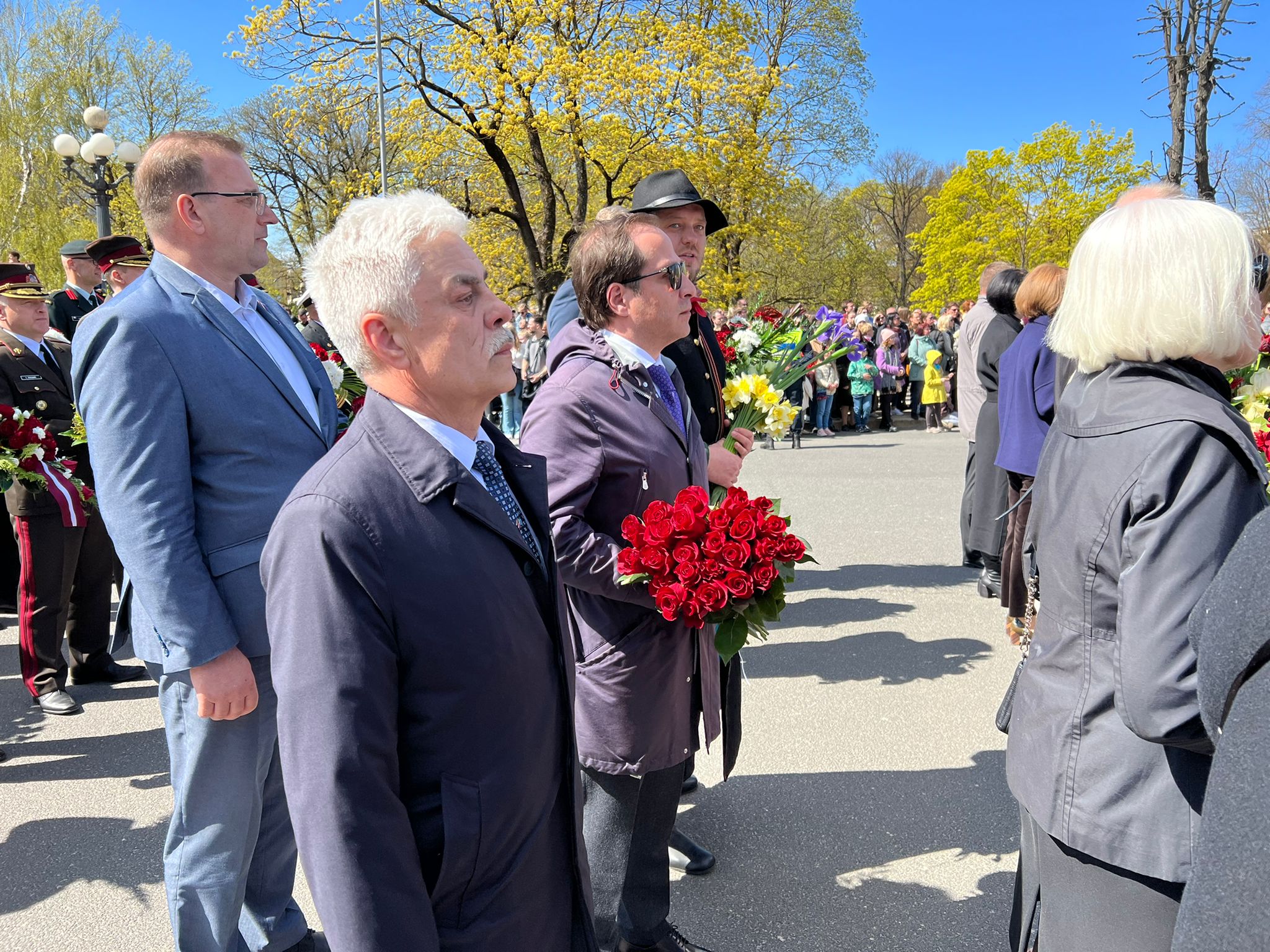 Participation in solemn events on the occasion of the Restoration of Independence Day of the Republic of Latvia