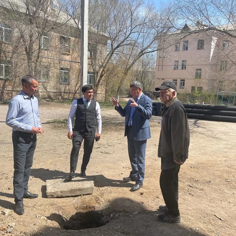 This year it is planned to fully connect the city of Abai to the new sewer system