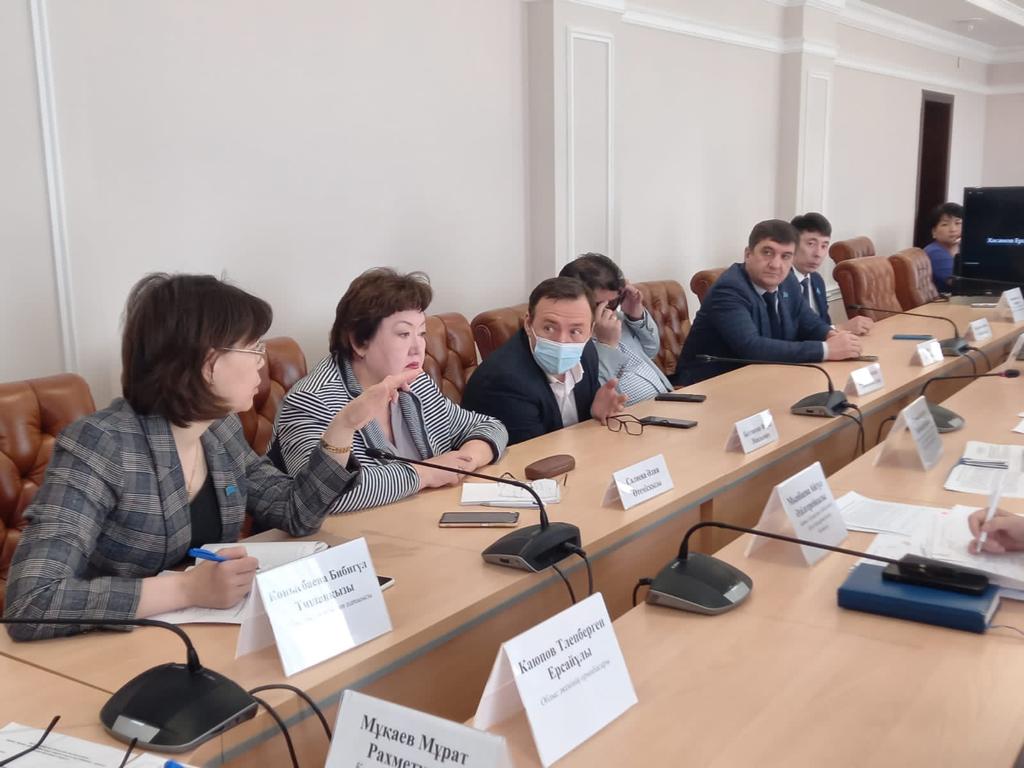 Состоялось заседание Постоянной комиссии областного маслихата по вопросам финансов, бюджета и развития регионов