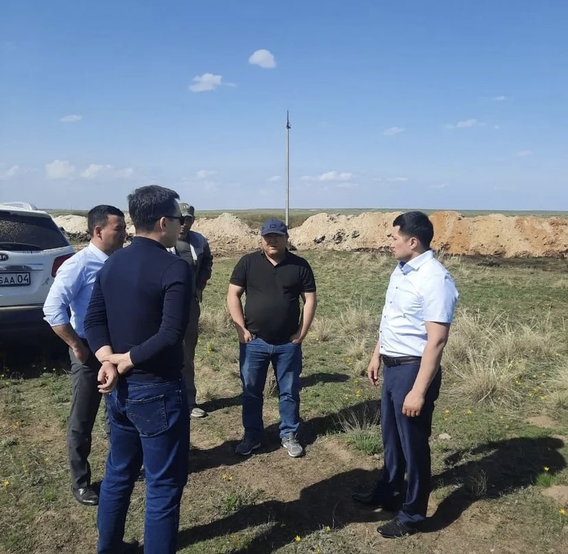 Аудан әкімі Нұрбол Ержанов жұмыс сапарымен Тоқмансай ауылдық округінде барды