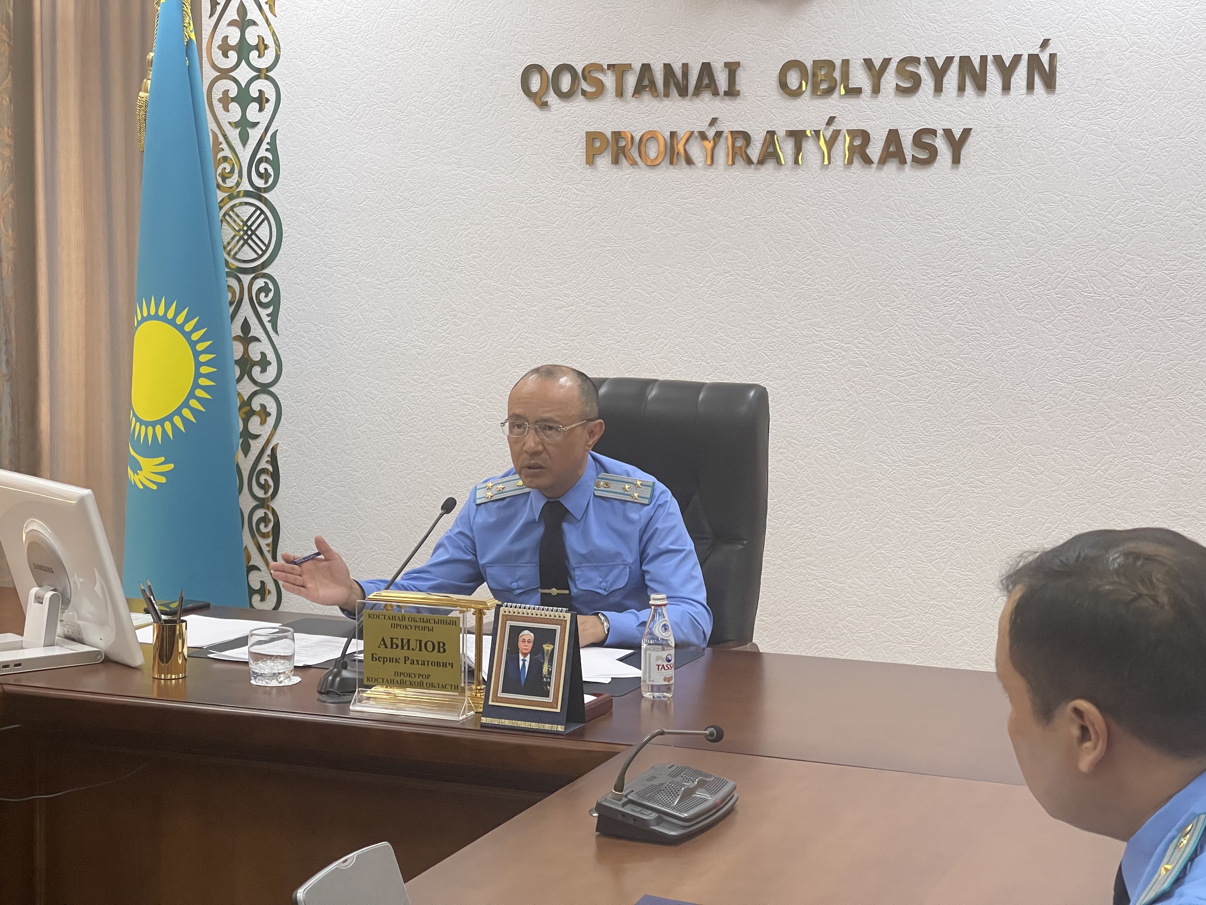 Облыс прокуратурасы алқасының кеңейтілген отырысы туралы