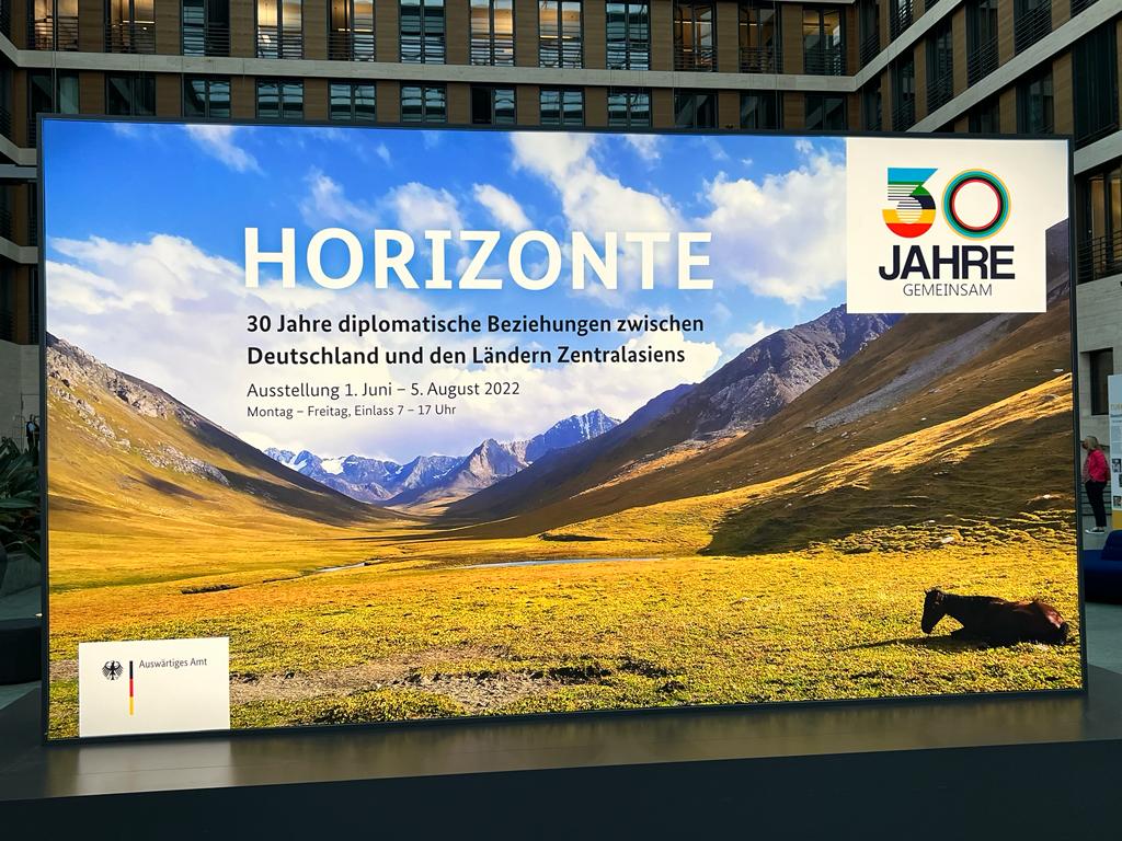 In Berlin wurde der 30.Jahrestag der diplomatischen Beziehungen zwischen Deutschland und den Ländern Zentralasiens gefeiert