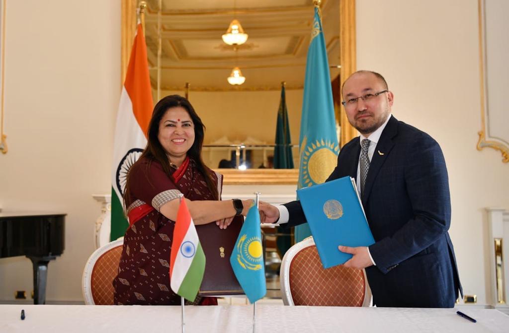 Подписана программа культурного обмена между Казахстаном и Индией