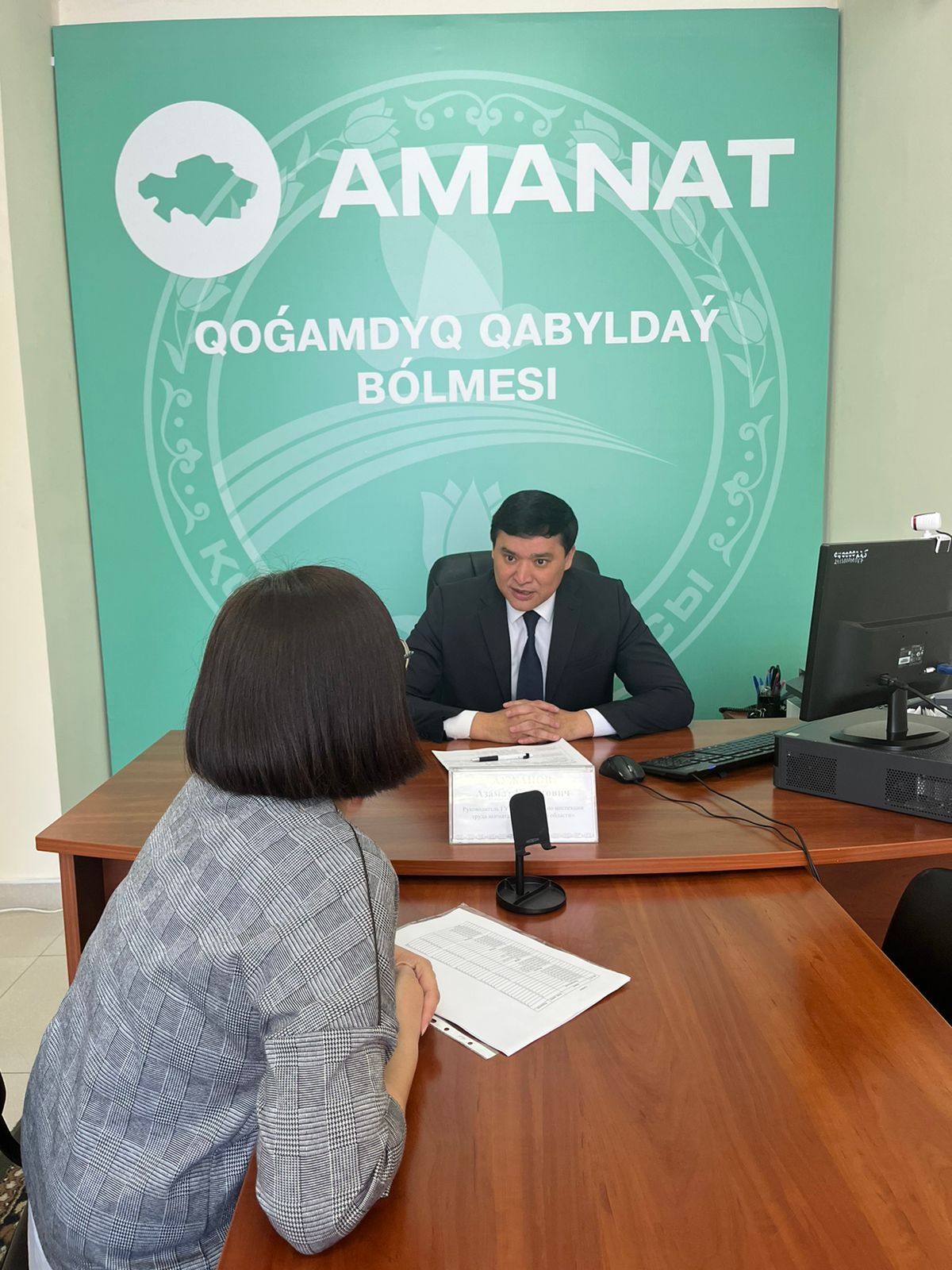 Meeting of citizens who have applied for problematic issues in the field of labor relations