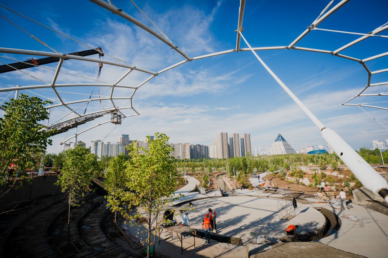 Нұр-Сұлтандағы саябақта биыл жазда амфитеатр ашылады