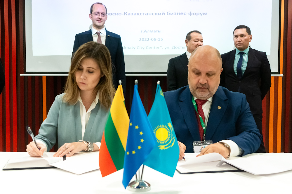 Казахстанско-литовский бизнес форум состоялся в Алматы
