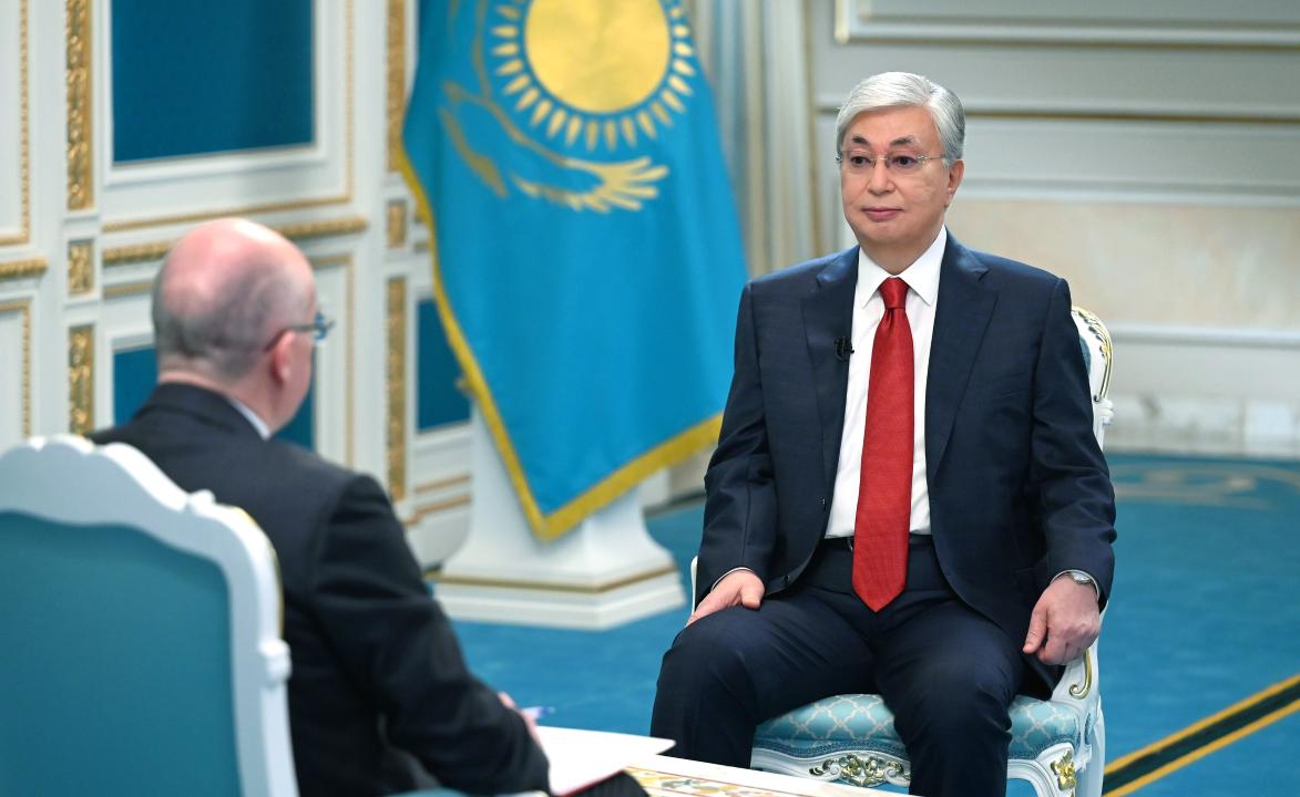 President Tokayev Addresses New Kazakhstan Reforms, Investigation into January Unrest, Relations with Russia, Impact of Western Sanctions among Other Issues in New TV Interview