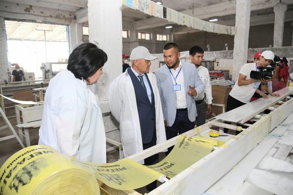 ТУРКЕСТАН: В АРЫСИ СТРОИТСЯ ЗАВОД, НЕ ИМЕЮЩИЙ АНАЛОГОВ В СРЕДНЕЙ АЗИИ