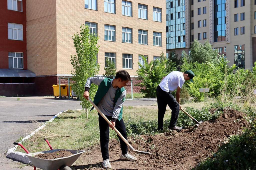 XVIІІ сезон трудовых отрядов «Жасыл ел» проходит в столице