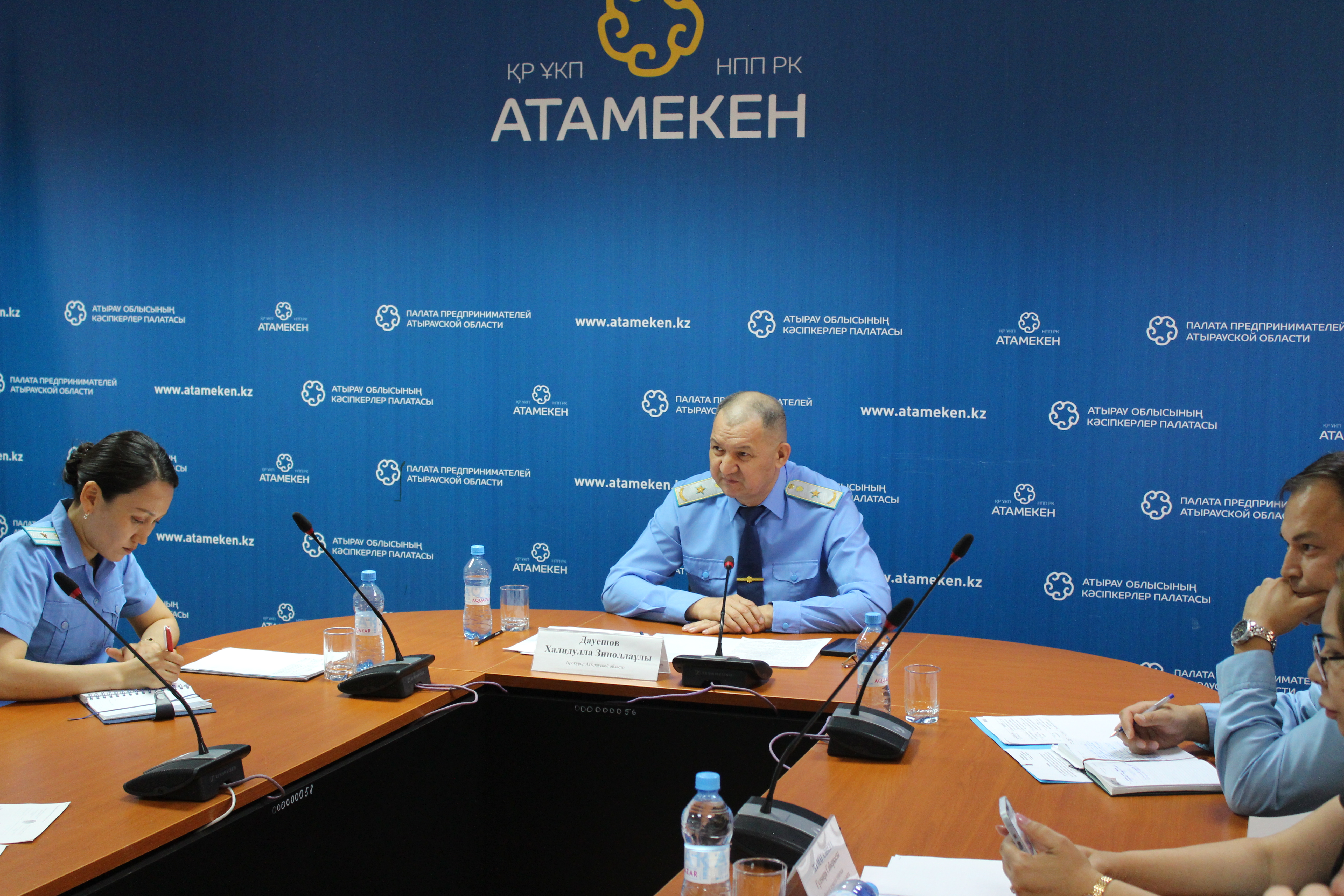 Прокурор Атырауской области провел личный прием предпринимателей