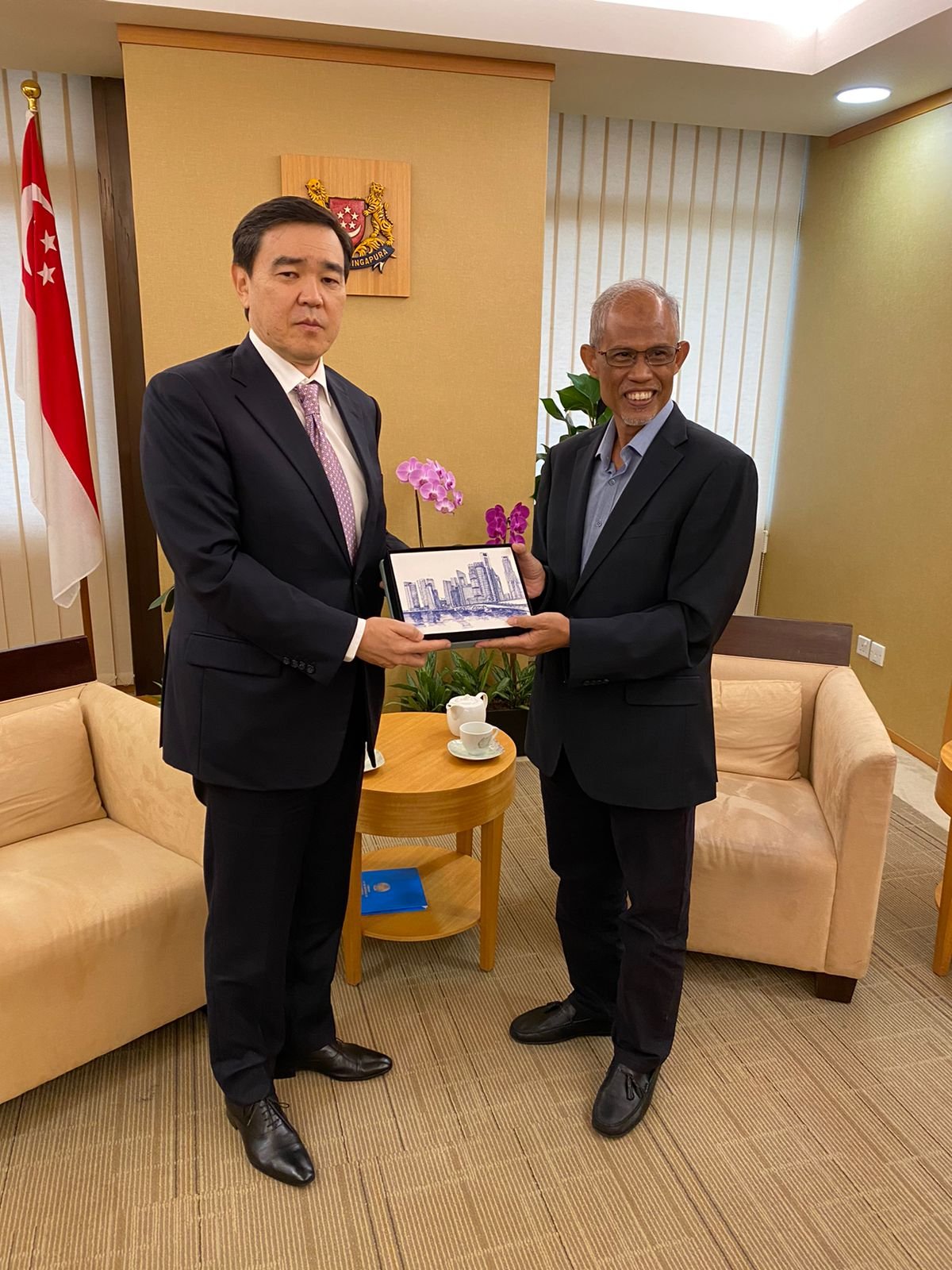 Meeting with Minister-in-charge of Muslim Affairs of Singapore Masagos Zulkifli