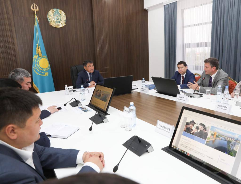 В Жамбылской области состоялась встреча с постоянным представителем Всемирного банка в Казахстане