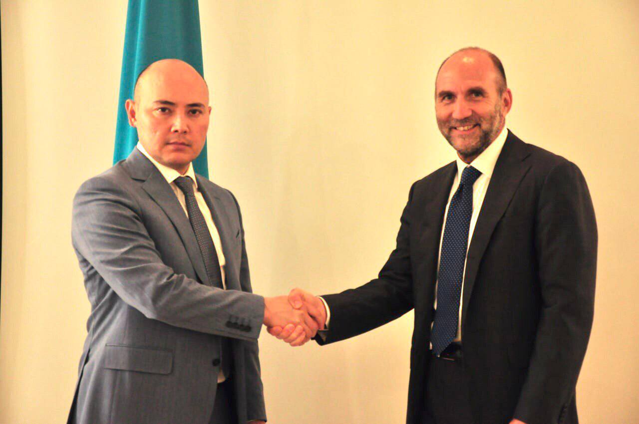 Министр нацэкономики встретился с главой Eni по Центрально-Азиатскому региону