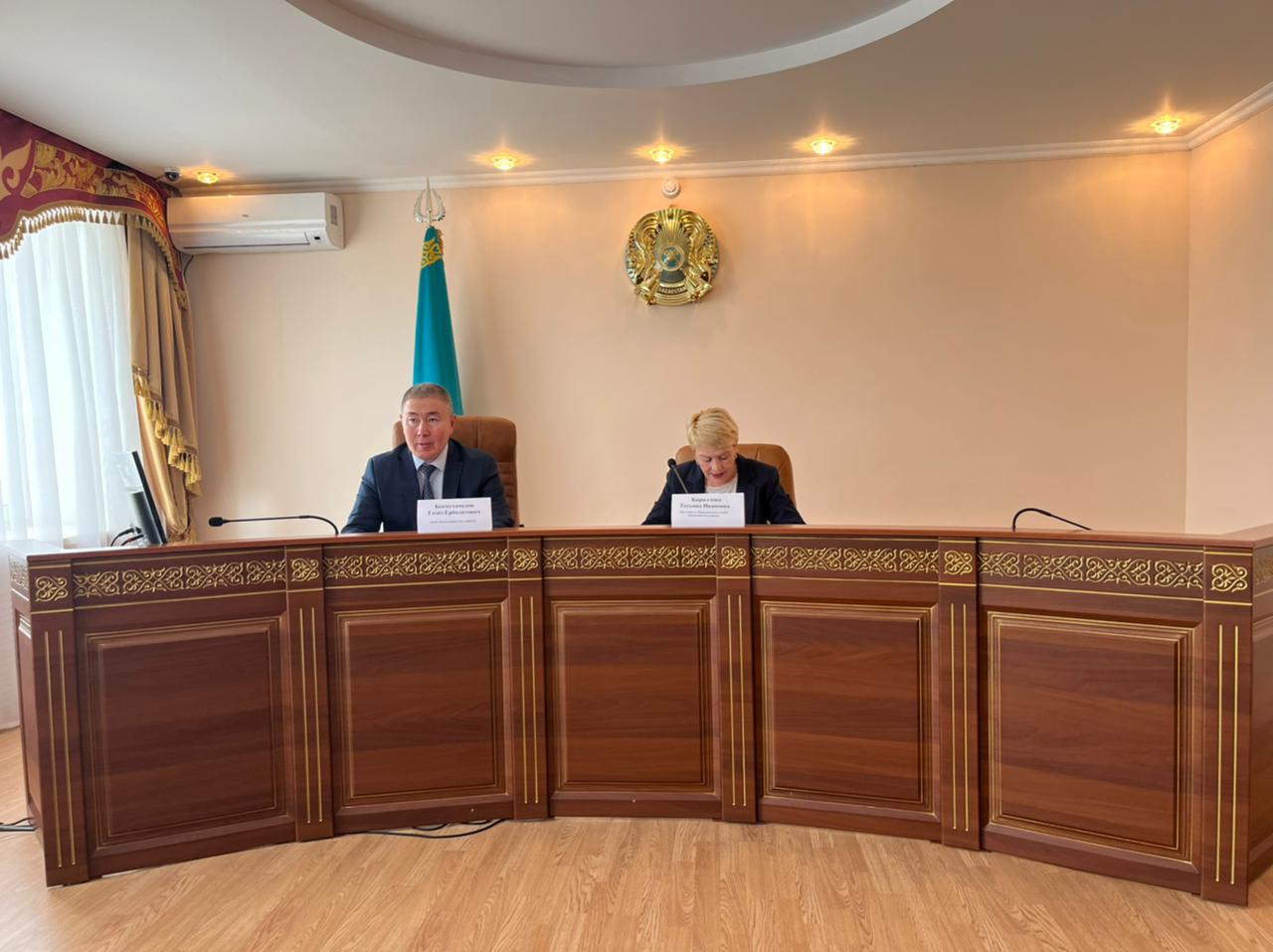 On June 24 of this year, a meeting of the public council of the Kamystinsky district was held in the meeting room of the akimat of the Kamystinsky district.