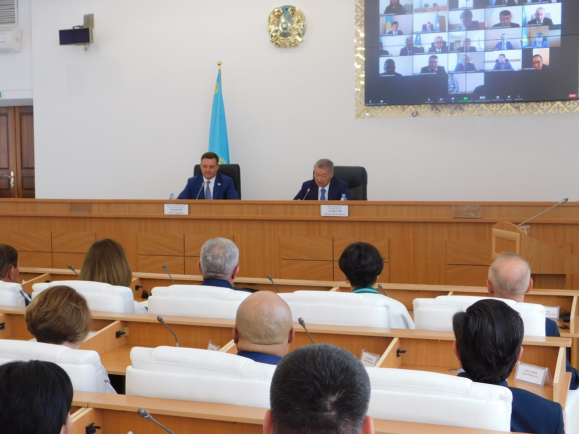 3 июня 2022 года состоялась внеочередная XVІ сессия Восточно-Казахстанского областного маслихата