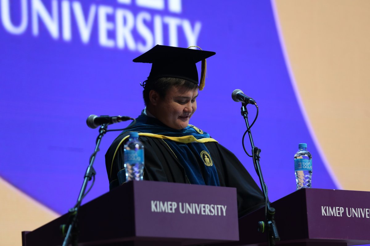 The Chairman of ASPR Aset Irgaliyev’s Graduation Speech to the KIMEP Class of 2022