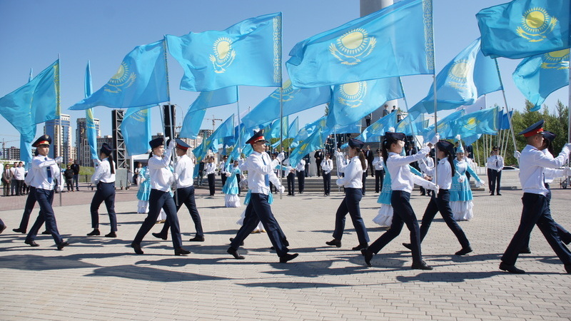 Қарағанды облысы Мемлекеттік рәміздер күнін атап өтуде