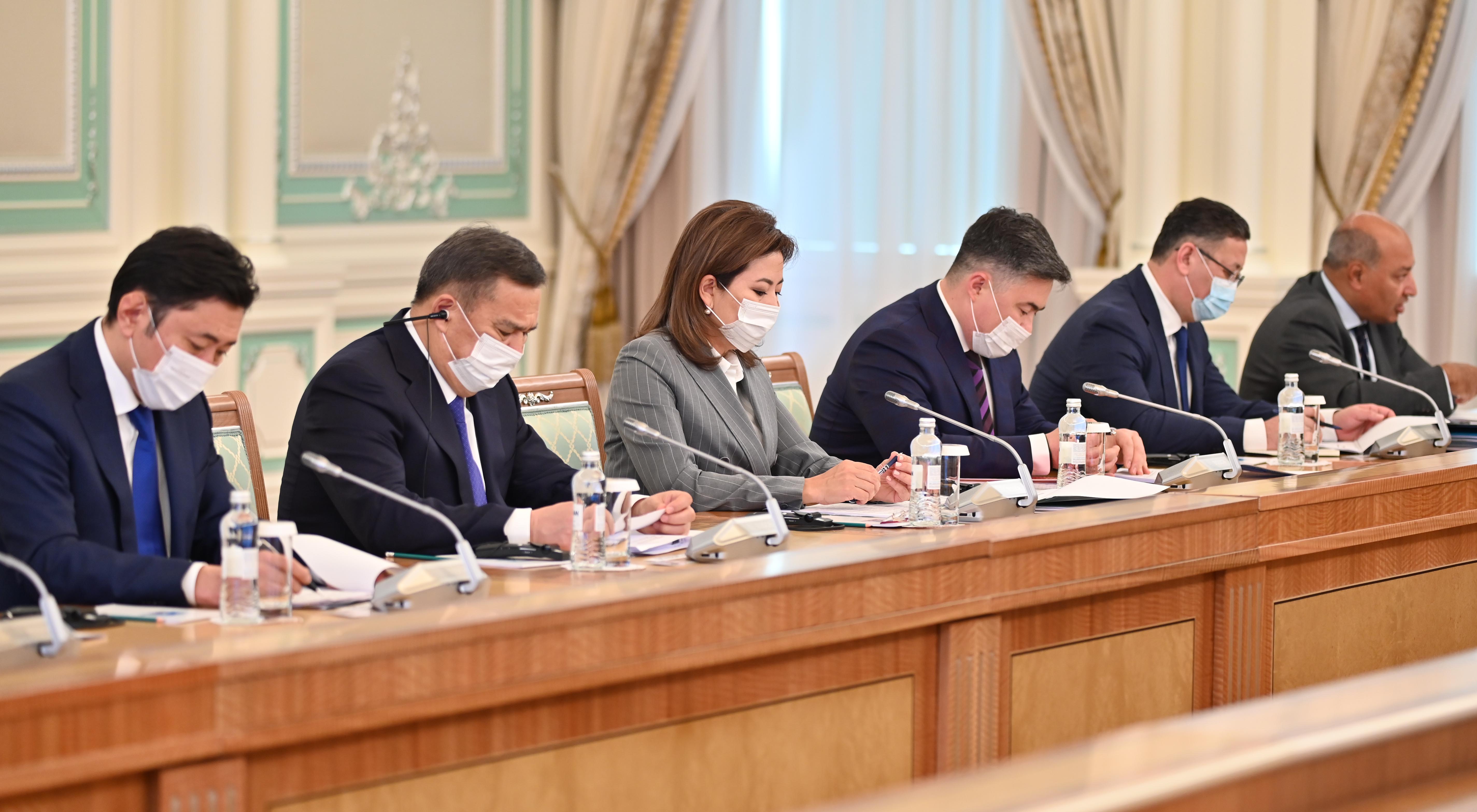 Мадина Абылкасымова представила Концепцию развития финансового сектора до 2030 года