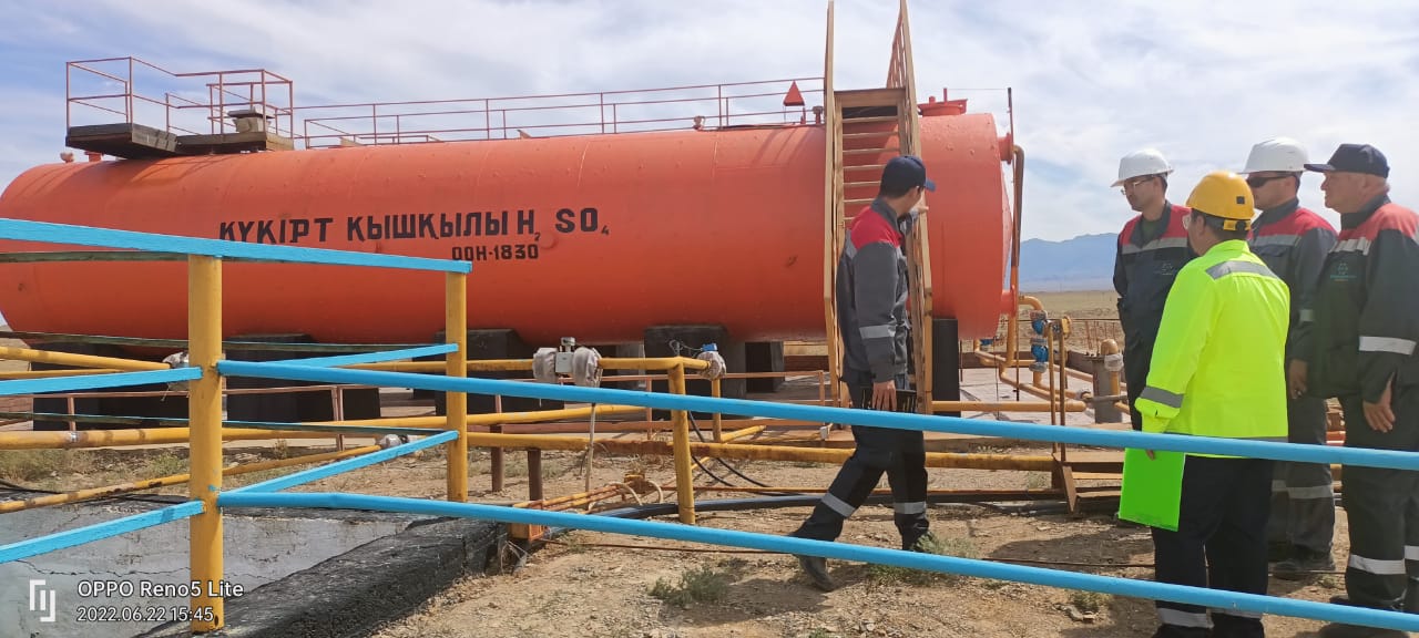 Результаты проверки филиала «Рудник Таукент» ТОО «Казатомпром-SaUran»
