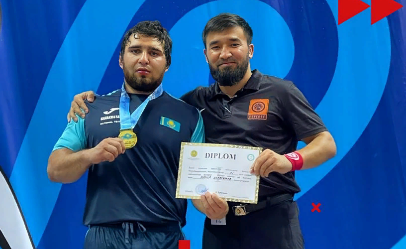 Мамед Ибрагимов чемпион Республики Казахстан по вольной борьбе