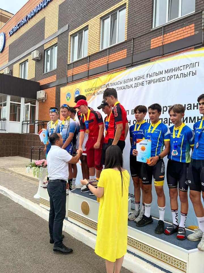 09-14 июля 2022 года в городе Уральск прошел чемпионат Республики Казахстан по велосипедному спорту среди юношей