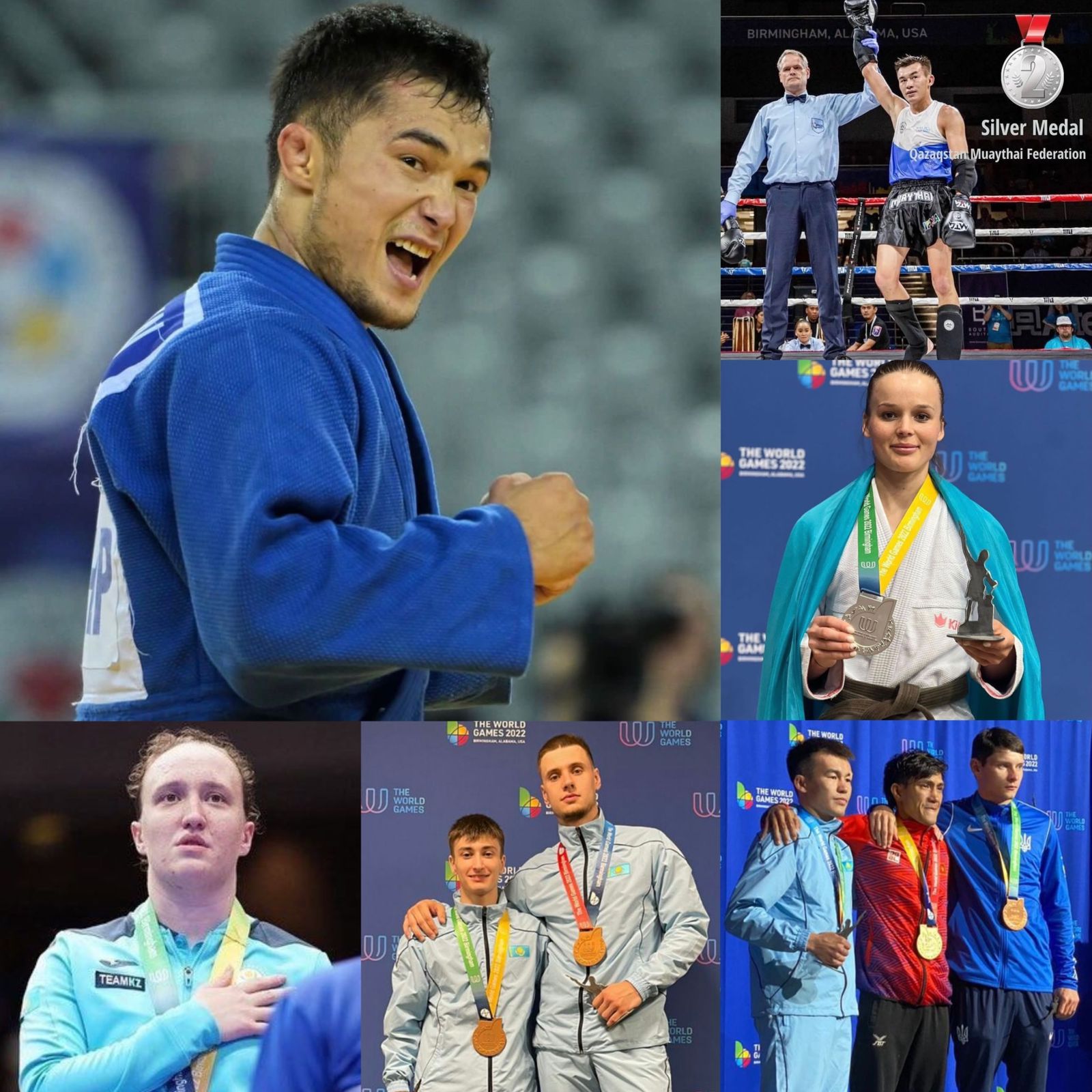 Победы казахстанских спортсменов