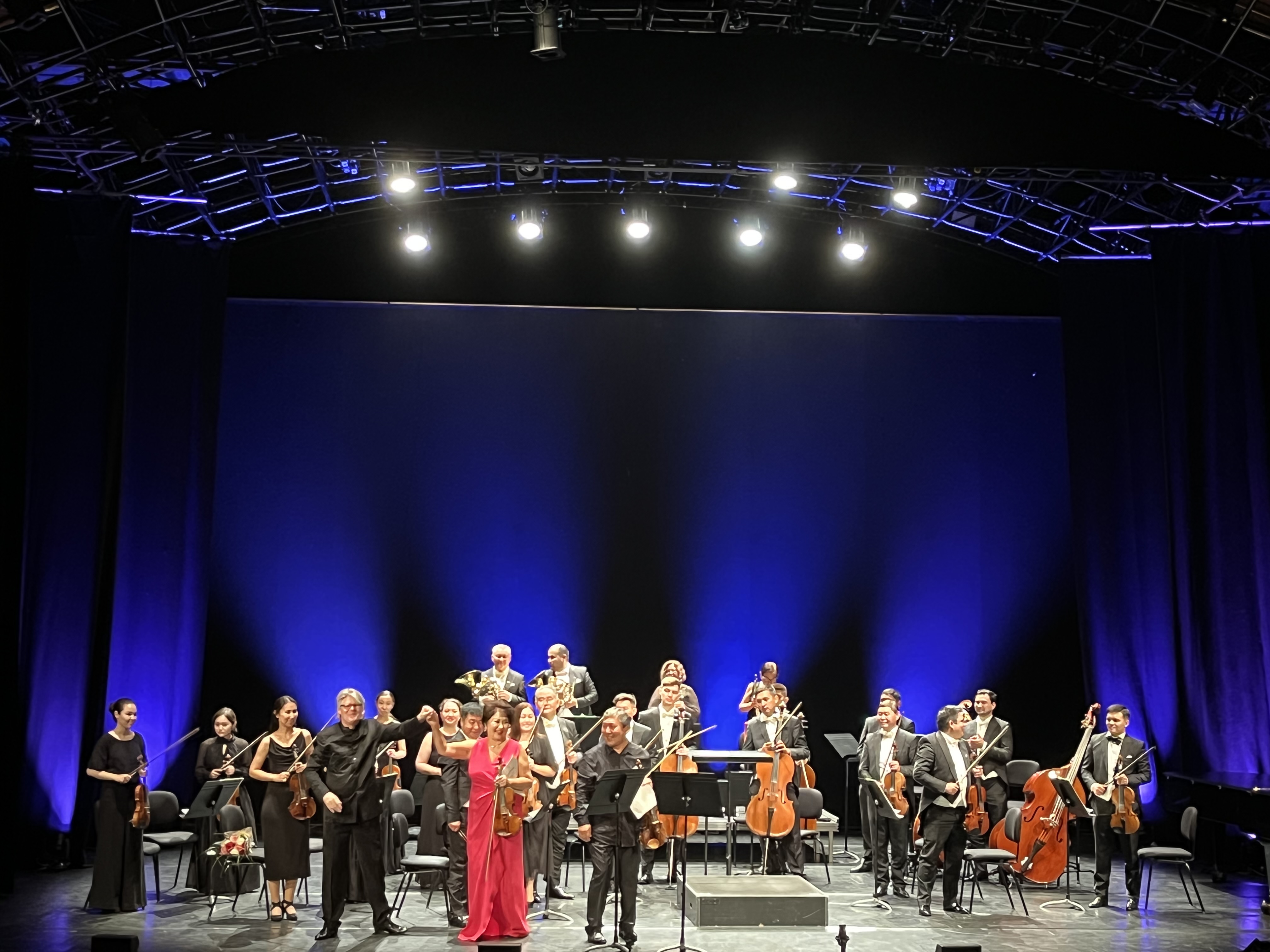L'Orchestre symphonique d'État du Kazakhstan s'est brillamment produit au festival " Nancyphonies " en France