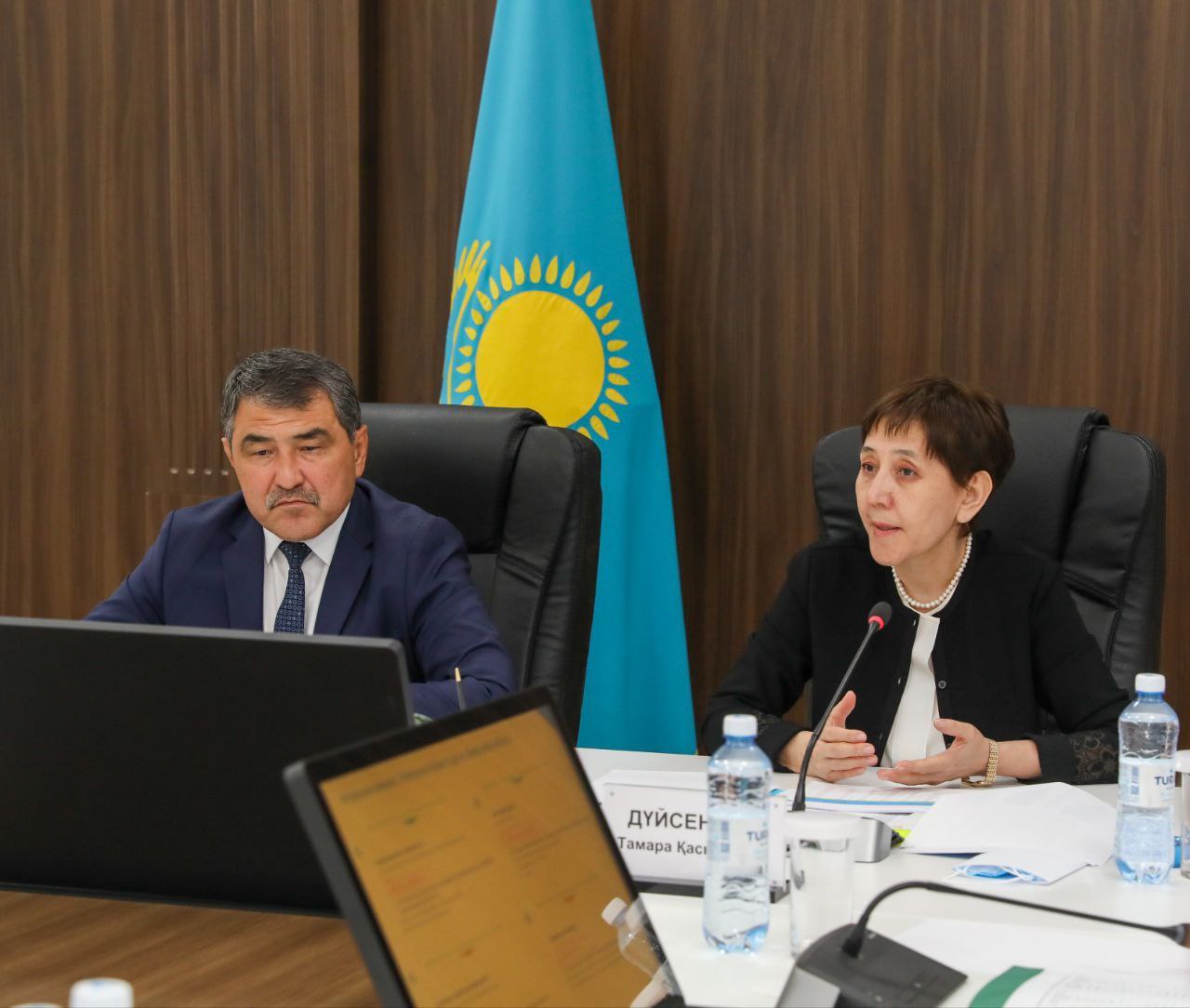 Т. Дүйсенова Жамбыл облысына жұмыс сапары барысында өңір активімен кездесті
