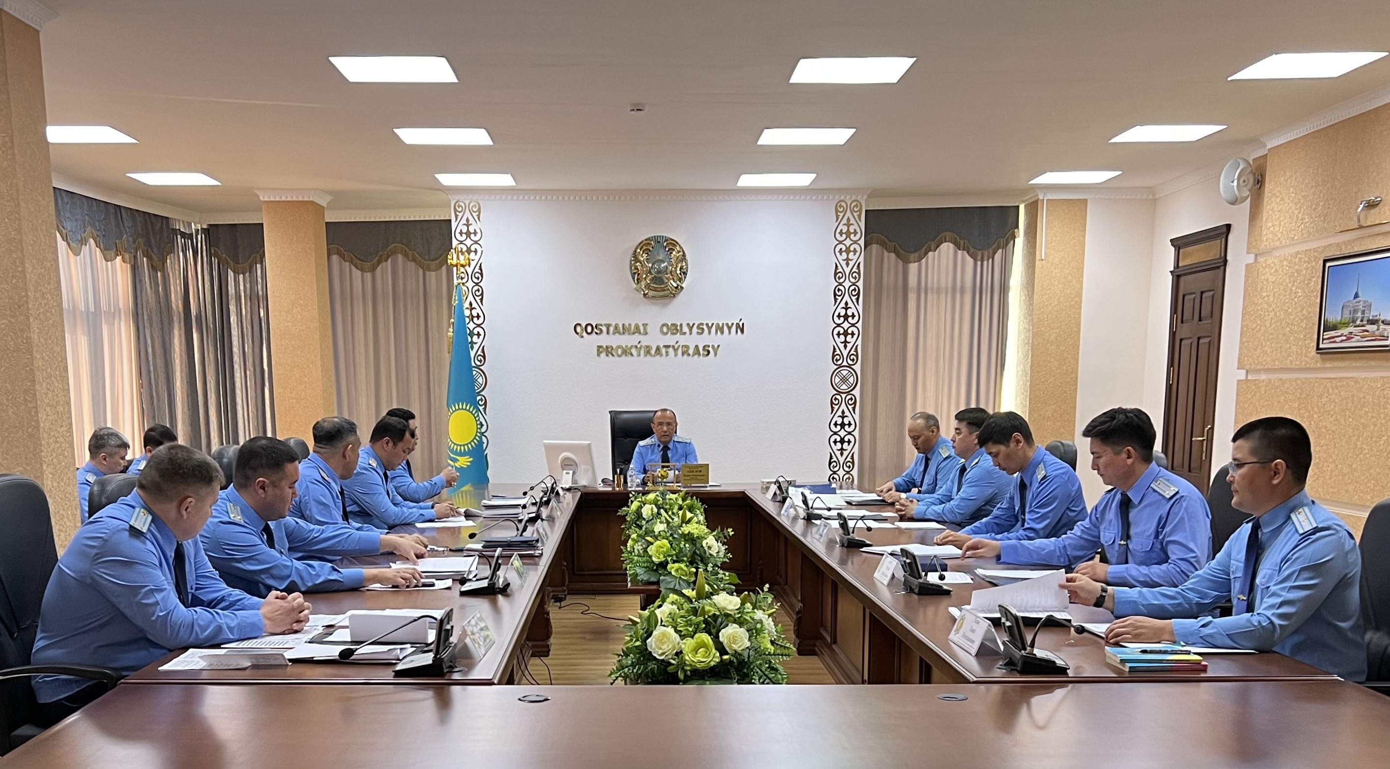 На заседании коллегии прокуратуры области подведены итоги работы за 1 полугодие 2022 года