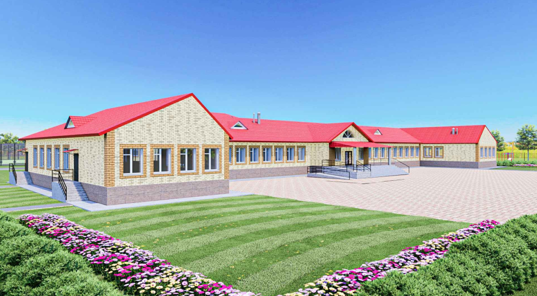 Строительство школы на 108 учащихся мест в с.Атамекен Акжаикского района Западно-Казахстанской области