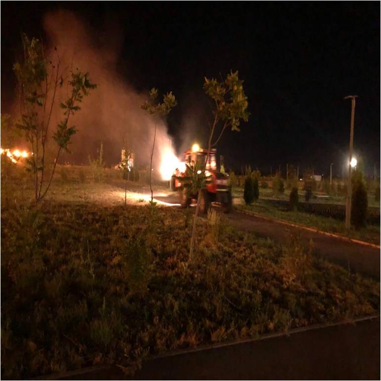 Алматыда жасыл желектерді суару жұмыстары күшейтілді