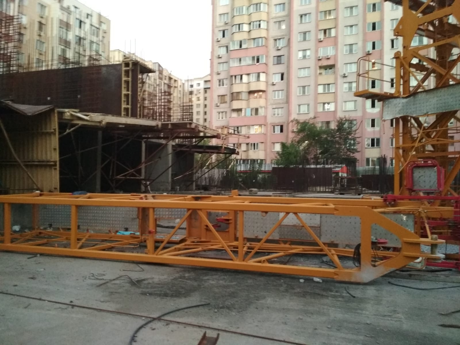 Информация о несчастном случае на строительном объекте в городе Алматы