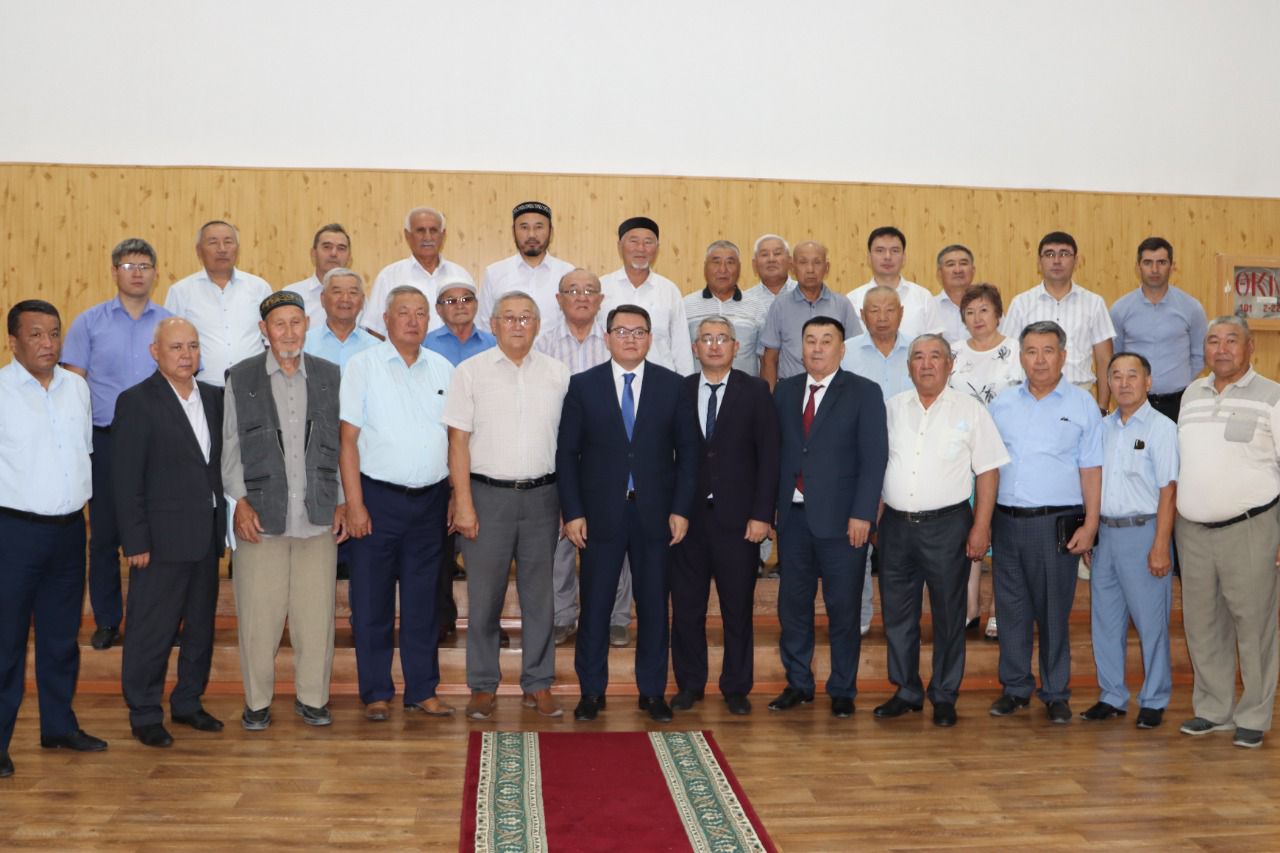 Adviser to the president of the Republic of Kazakhstan visited our district