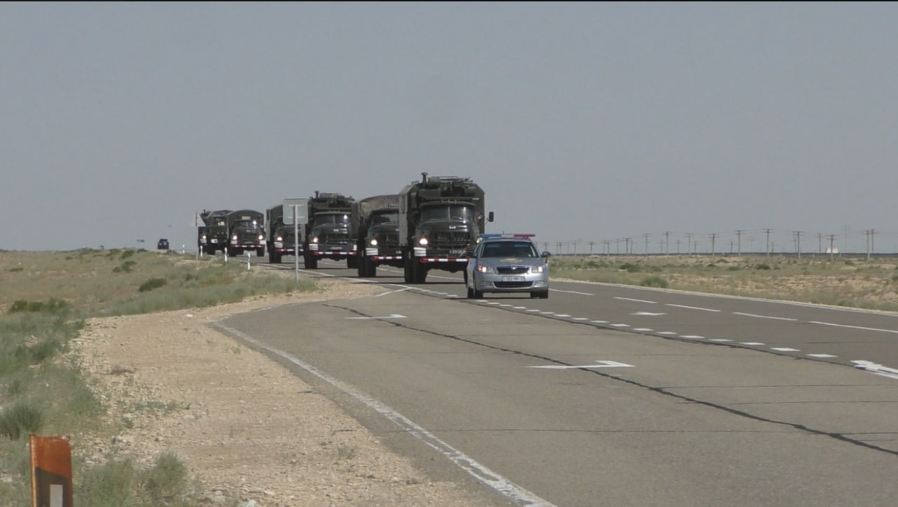 Военнослужащие Актауского гарнизона подняты по тревоге