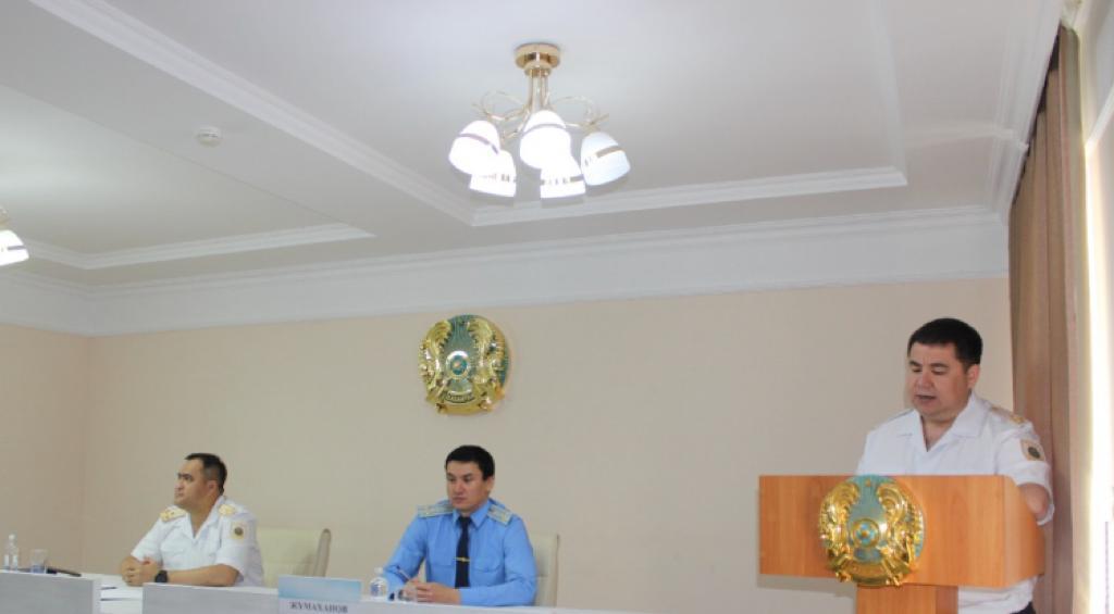 Прокурор области принял участие на заседании коллегии Департамента Агентства Республики Казахстан по противодействию коррупции по Атырауской области
