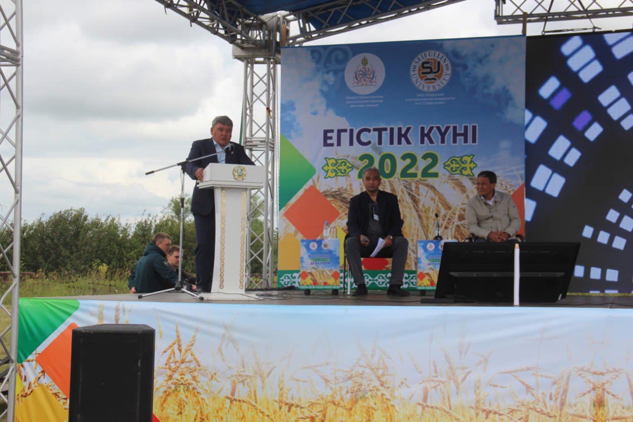 22 июля на базе ТОО «СК СХ Опытная станция» состоялся областной «День поля» для сельхозформирований области.