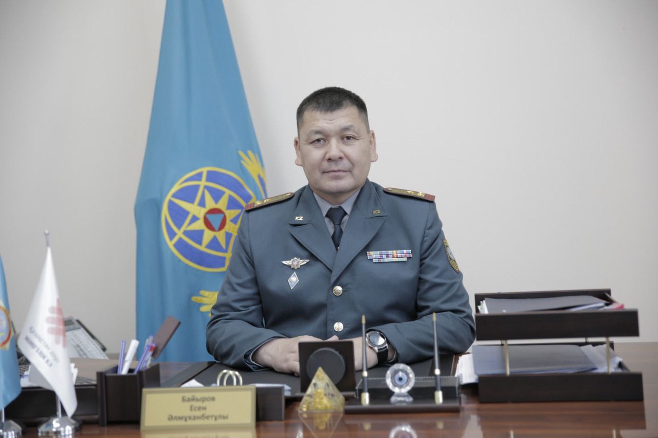 Ұлытау облысы Төтенше жағдайлар департаментінің бастығы тағайындалды