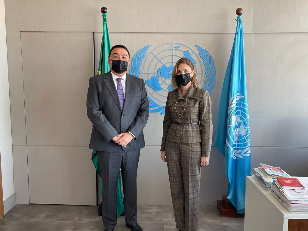 Посол Казахстана в Бразилии посетил Дом ООН с визитом вежливости