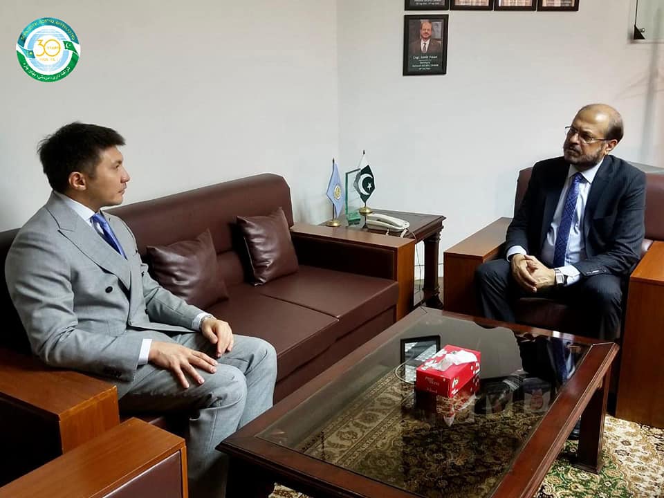 The Ambassador of Kazakhstan to Pakistan met the Secretary of the National Security Division of the Islamic Republic of Pakistan Government