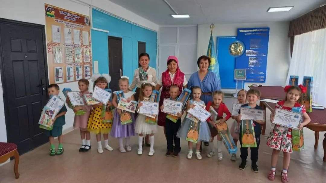 Победителей конкурса дошколят на знание госязыка определили в Абае