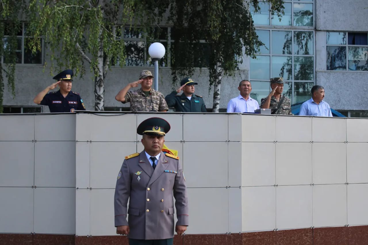 Азаматтық қорғаныс әскери бөлімінің командирі Алматы облысы ТЖД бастығының орынбасары болып тағайындалды