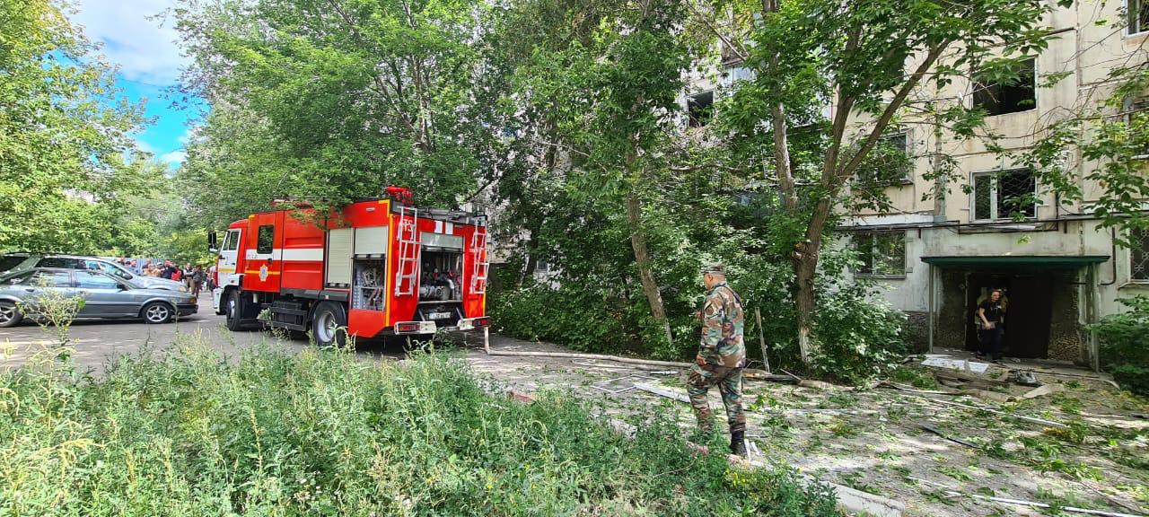 Теміртау қаласында газ-ауа қоспасының тұтануы туралы ақпарат