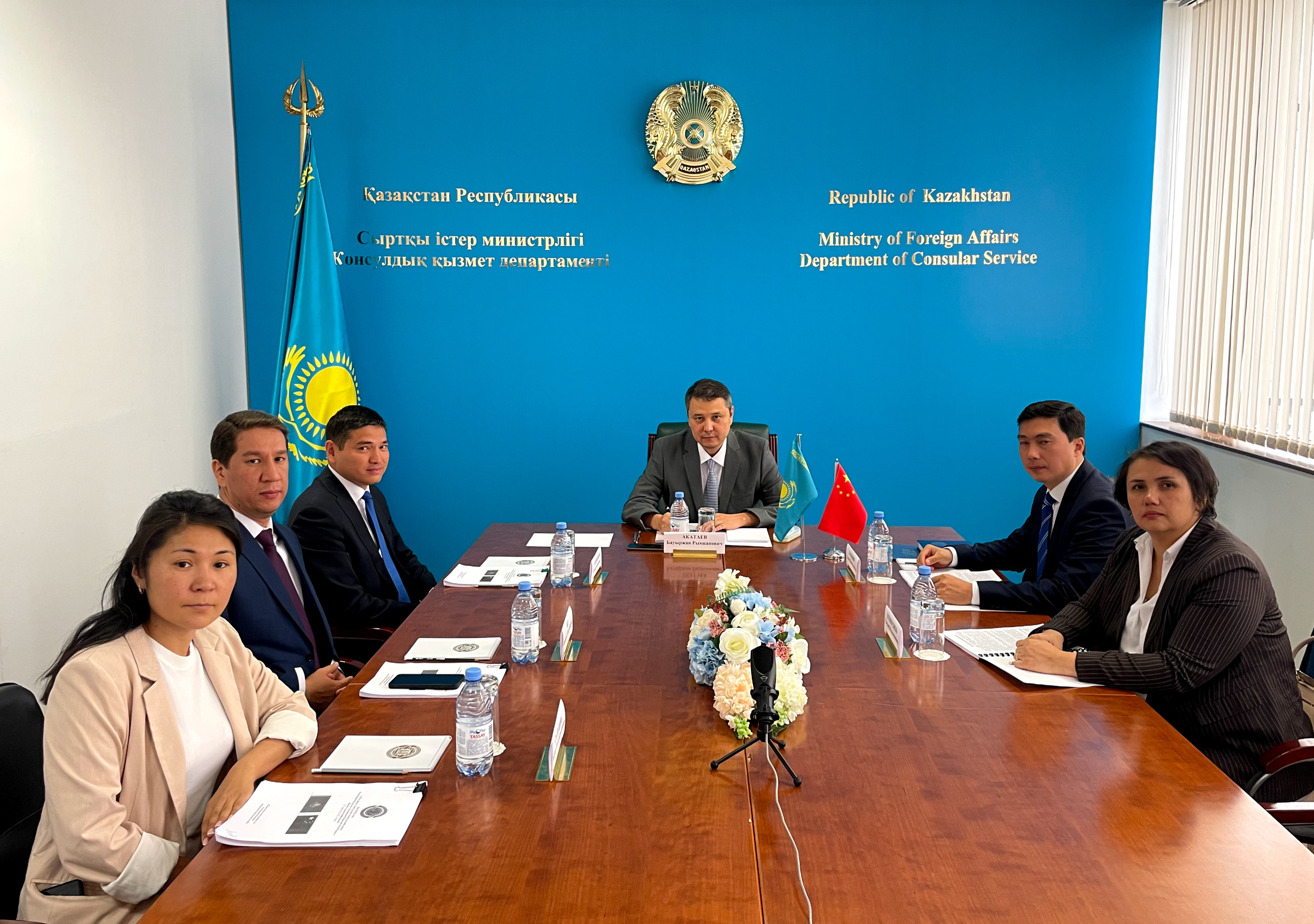 Очередные консульские консультации   состоялись между Казахстаном и Китаем    