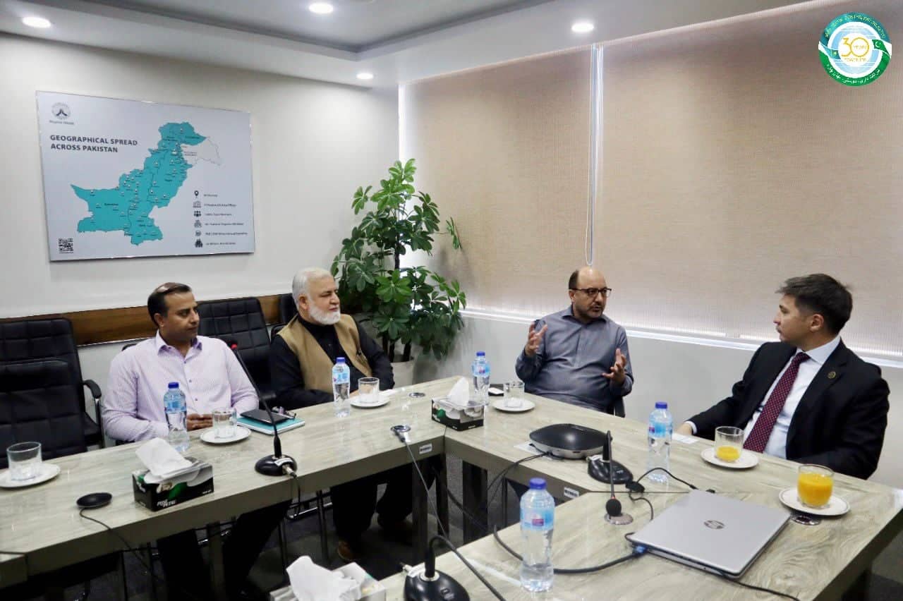 The Ambassador of Kazakhstan to Pakistan visited 'Muslim Hands Pakistan’ charity organization headquarters
