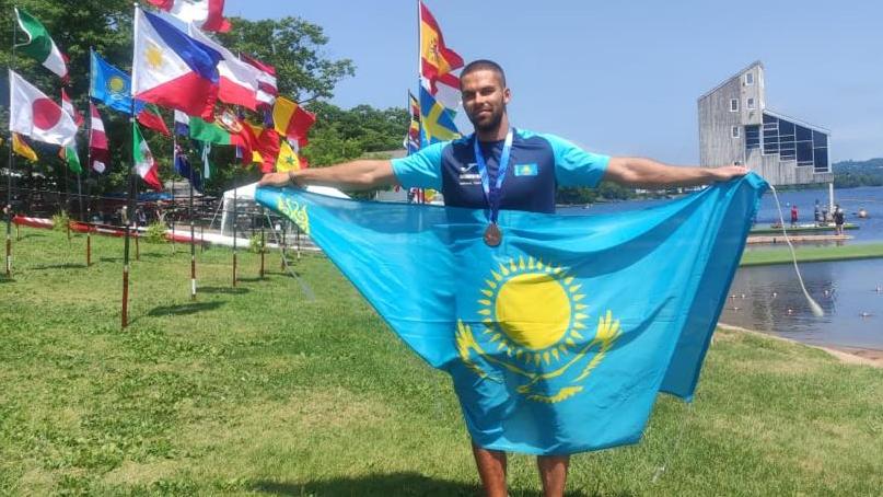 Виктор Степанов впервые в истории карагандинского спорта завоевал бронзу ЧМ по гребле на байдарках и каноэ