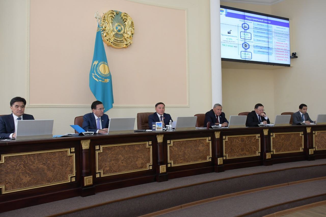 В Акмолинской области подвели итоги социально-экономического развития за 7 месяцев